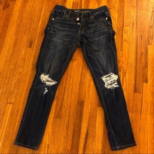 American Eagle Dark Wash Tomgirl Jeans